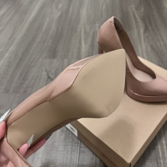 Steve Madden Blush Heels Stilettos Classy Elegant Night Out Shoes - Picture 5 of 8